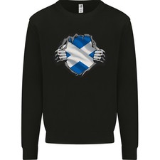 Sweat À Capuche Écossais
