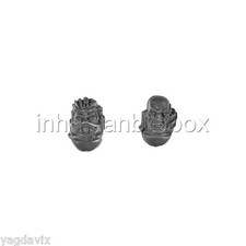 KTL11 TETE NUE x2 CHAOS SPACE MARINE WARHAMMER 40000 BITZ W40K HEAD TERMINATOR