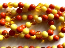 Beau COLLIER VINTAGE perles