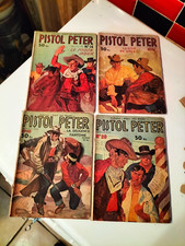 4 LIVRES 1948  COLBERT COW BOY FAR WEST PISTOL PETER N° 10 12 14 20  (T70)