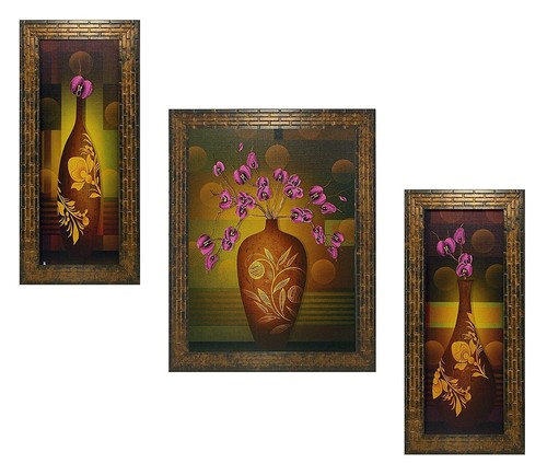 Lot floral tableaux - de, sans
