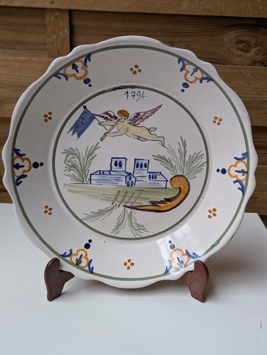 Ancienne assiette - ancienne,