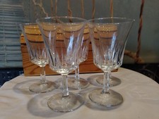 Lot De Verres En Cristal Vintage Nancy CRISTALLERIE XXE