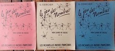 Le jeu des nombres "Mon cahier de calcul" N°1 2 3 | G.Cercier | Très bon état