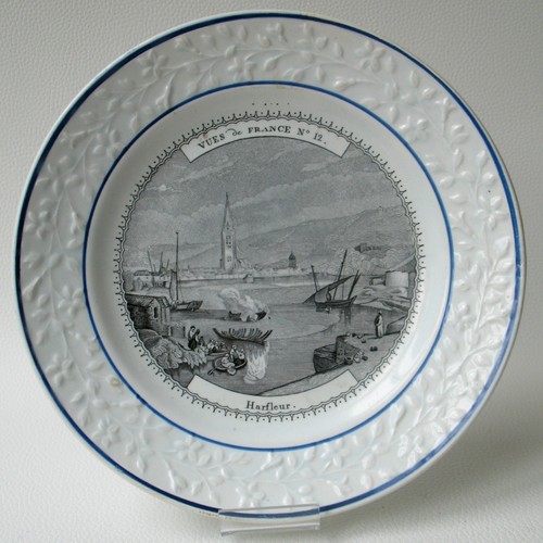 1820 assiette choisy - assiette, de