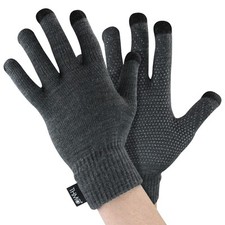 Gants pour écran tactile avec poignées pour hommes