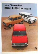 AFFICHE Française GARAGE AUTOMOBILE LEYLAND AUSTIN MINI CLUBMAN 1275 GT BREAK 