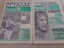 💥 2 N France Football 11 mai 1976 N 1570 Saint Etienne Bayern Glasgow Finale !!