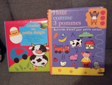 Lot De 2 Livres Activités
