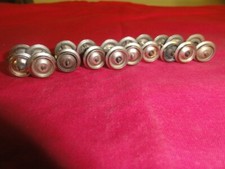 JOUEF 10 ESSIEUX ISOLES METAL BLANC DIAMETRE 11,6 MM