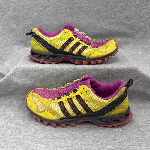 Adidas kanadia lime - kanadia, lime/pink
