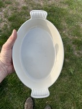 Plat À Gratin Emaille Le Creuset Orange Vintage N 28 Années 70