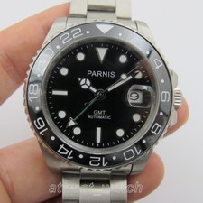 40mm Parnis Green GMT