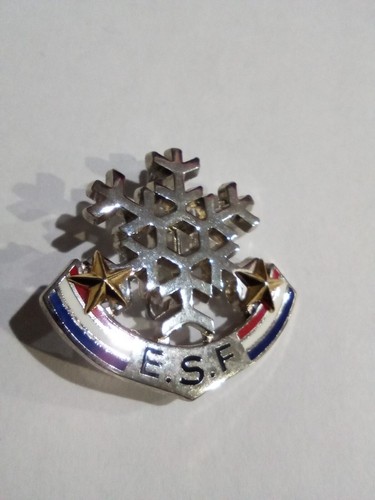 Broche insigne esf école - broche, ski