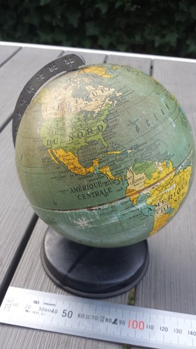 Ancien petit globe - , terrestre
