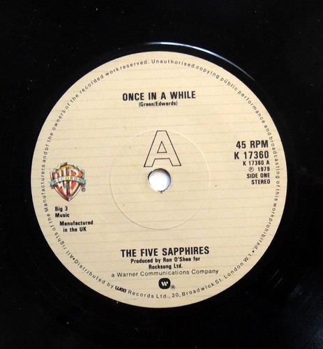 Five sapphires tours single - five,