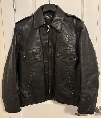Vintage police leather - vintage,