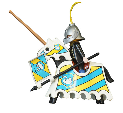 Playmobil chevalier cygne