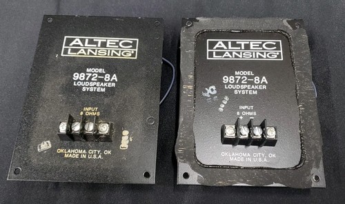 Pair altec lansing 9872 - of,
