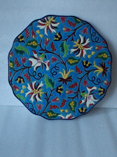 Longwy ancien plat tarte - longwy, a