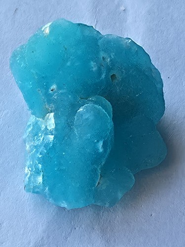 Pierre hémimorphite bleue - pierre, d'hémimorphite