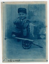 photo cyanotype 1920 petit