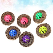  6 Pcs Griffoir Carton Pour Chat En Jouets Chats D'intérieur Chaton