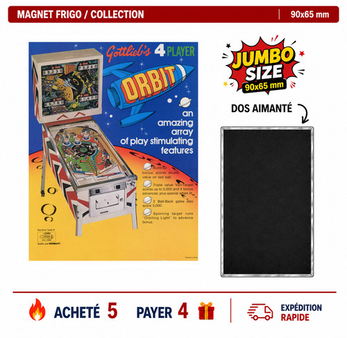 Magnet frigo orbit 90x65 mm - orbit,
