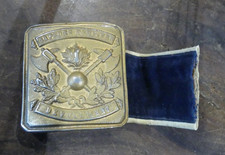 BOUCLE DE CEINTURON DE SAPEUR