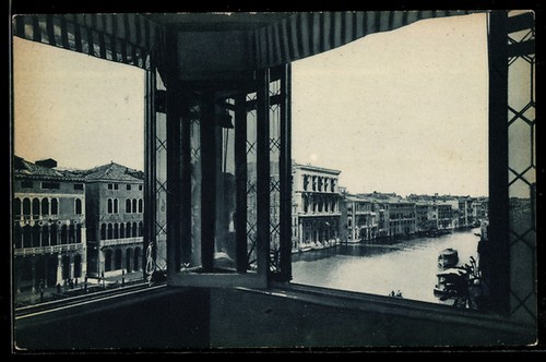 Carte postale venezia canal - carte,