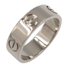 Bague CARTIER Love en or blanc