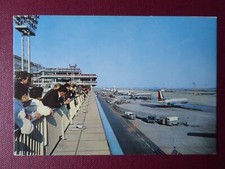 CARTE POSTALE POST CARD AVIATION AEROPORT ORLY CARAVELLE ALITALIA BEA AIR FRANCE