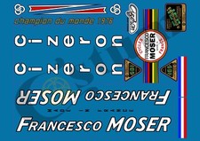 MOSE103 STICKERS DECALS MOSER CIZERON vélo bike bicycle