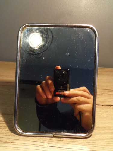 Ancien petit miroir - ancien,