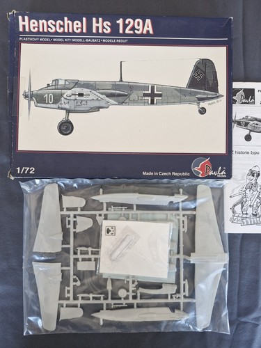 Henschel 129a 72 pavla - hs, 1/72