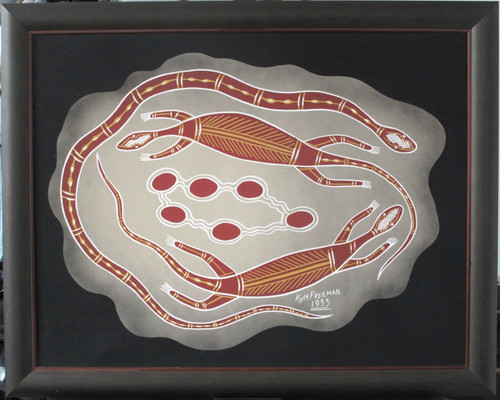 Art aborigène australie kym - art, australie,