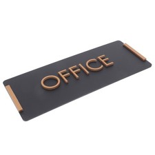  Plaque de porte de bureau en