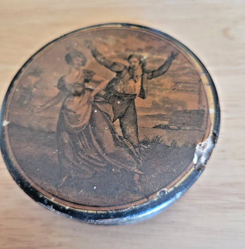Tabatiere ancienne xix - tabatiere,