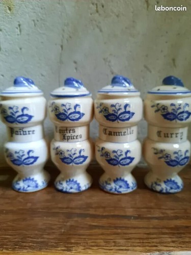 Pots pharmacie faience a - pots,