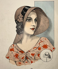 Elegante Capeline Chapeau