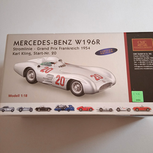 Cmc mercedes benz 196 r - w,