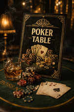 Poker Table Sign – Gatsby