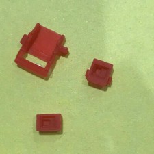 lot de 3 caoutchouc fixation rouge pour huawei p8 lite ALE-L21