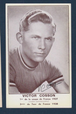 CYCLISME carte cycliste VICTOR