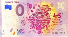 BILLET 0  EURO EUROPA PARK  5