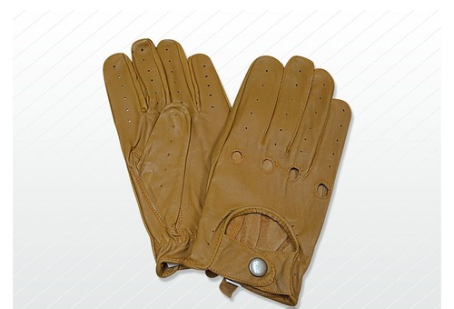 Gants conduite cuir vintage - gants,
