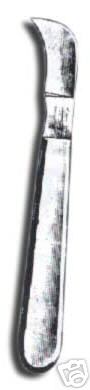 Reiner plaster knife - knife, surgical