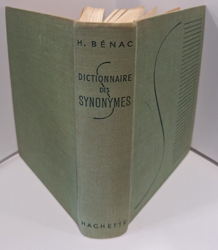 Dictionnaire des synonymes - dictionnaire,