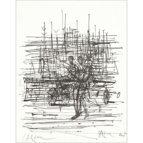 Carzou jean lithographie - jean,