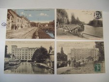 4 cartes postales ancienne de NOGENT SUR SEINE 10400